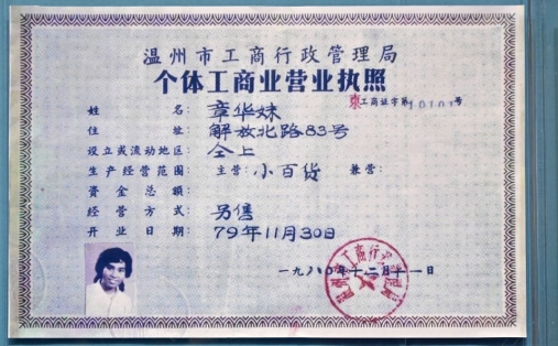 一張營業執照 見証改革活力迸發2025-08-03，在慶祝改革開放40周年之際，習近平總書記前往國家博物館，參觀“偉大的變革——慶祝改革開放40周年大型展覽”。展覽中，一張定格在國家博物館展廳的個體工商業營業執照，見証了中國社會從“鐵板一塊”到大潮奔涌的變遷。